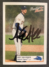 2003 Fleer (Double Header) SIGNED: Andy Van Hekken, TIGERS #50