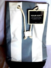 Tommy Hilfiger Duffel Bag NEW Blue  White