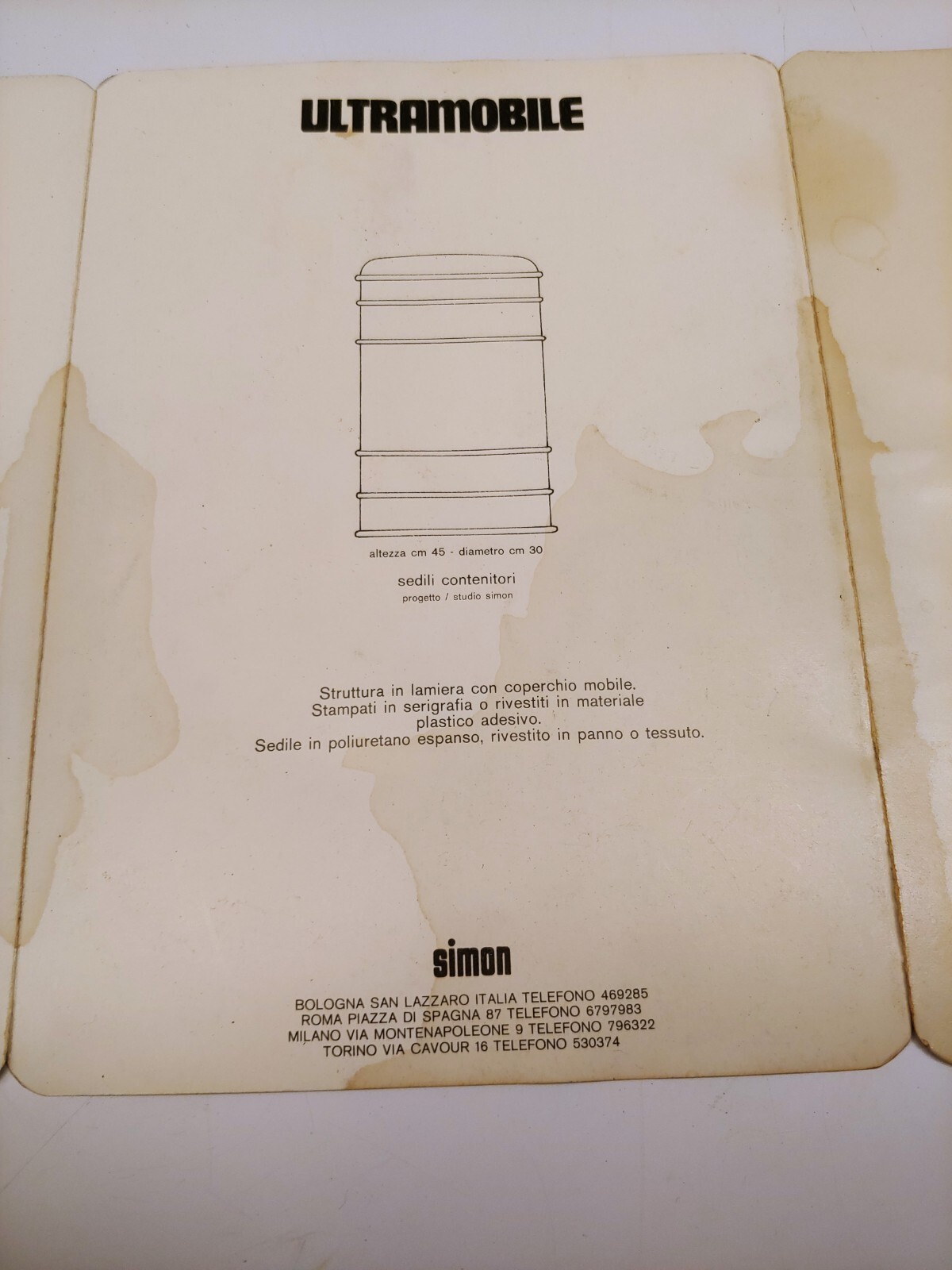 Dino Gavina, Campbell's Tomato Soup Stool Homage to Andy Warhol, Studio Simon