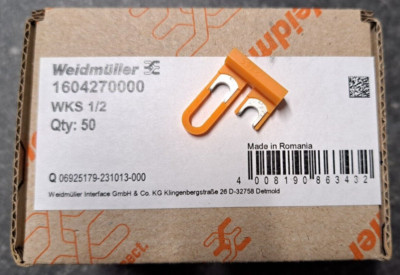 Weidmüller WKS 1/2  Querverbinder Zubehör 1604270000 50pcs. pack