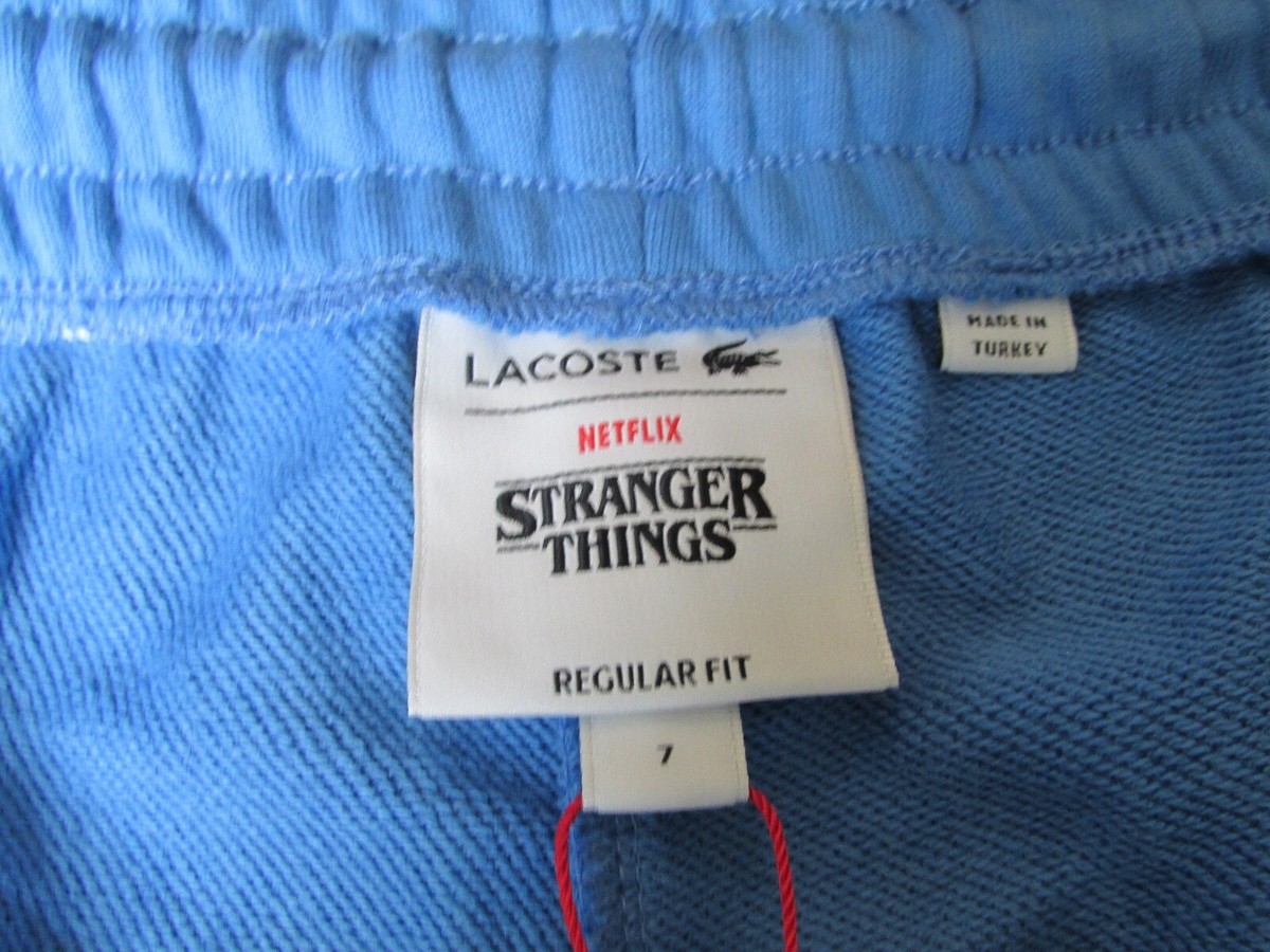 ラコステ　メンズスエットパンツ　STRANGER THINGS コラボ NEW LACOSTE X NETFLIX STRANGER THINGS SWEATPANTS MENS XXL