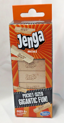 Hasbro Gaming Jenga Mini Game, Ages 6 And Up, For 1 Or More Players | eBay