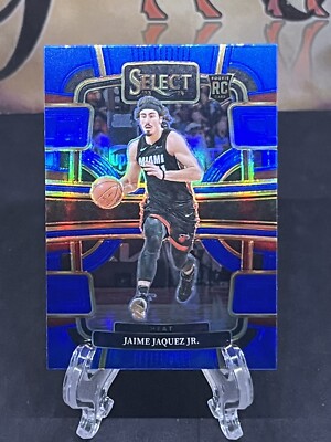 2023-24 Panini Select Jaime Jaquez Jr. RC #100 Blue Prizm 