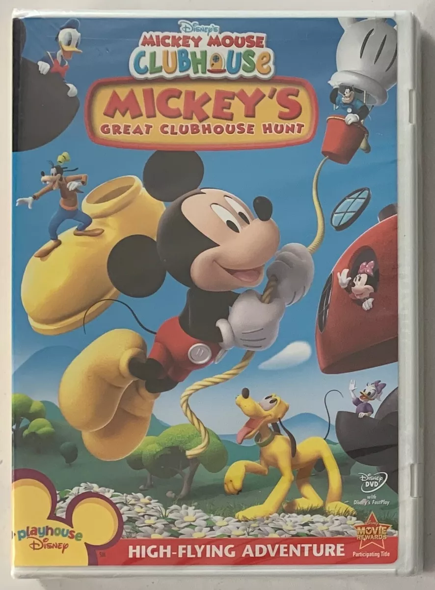 Dusney's Mickey Mouse Clubhouse - Mickey's Great Clubhouse Hunt DVD  Adventure 786936715149