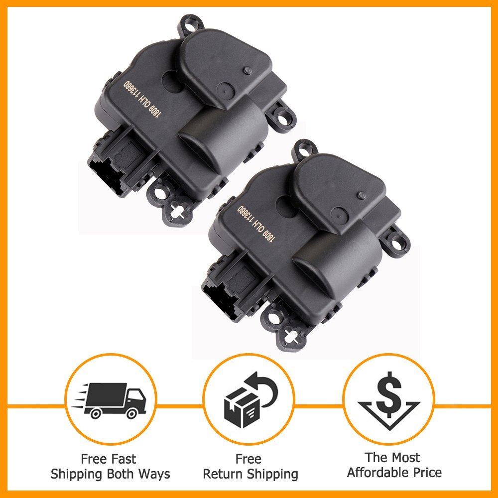 2x Blend Door Actuator For Ford Fiesta 2011-2018 604-251