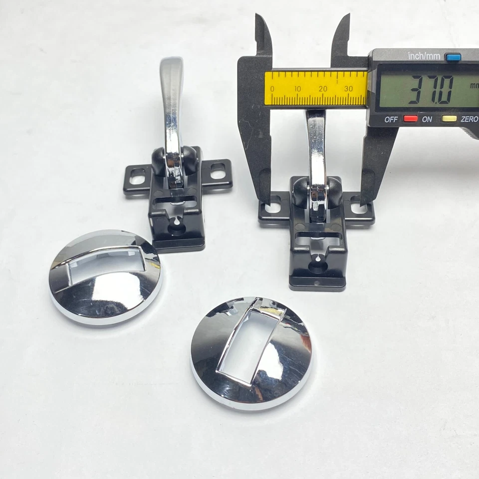 Pieza de repuesto MANIJA DE APERTURA DE PUERTA INTERIOR apta para CHEVROLET KBD 25 LUV 2 piezas Foto 3 de 4