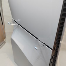 For PS5 Slim Console Horizontal Bracket Clear Mount Stand Support Accessories