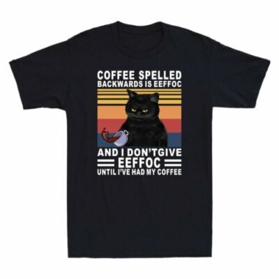 Coffee Spelled Backwards Is Eeffoc I Don't Give Eeffoc T Shirt