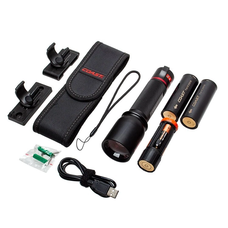 Coast HP10R Torch Rechargeable Dual Power LED Flashlight 1050 Lumens - Image 3 of 4