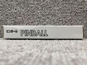 [Boxed] Nintendo Pinball Silver Box Ver. NINTENDO Famicom FC Software from Japan