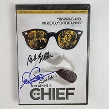 The Chief Art Rooney Pittsburgh Steelers DVD Tom Atkins CAST AUTOGRAPHED NEW