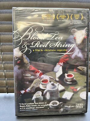 Blood Tea and & Red String DVD 2006 Stop Motion Animated (RARE, OOP) B2G1
