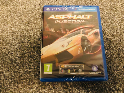 Asphalt Injection PlayStation PS Vita Spiel Neu Sealed
