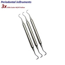 Dentistico H6/H7 Igienista Raschietto -sickle Doppio Ended Placca Rimozione Ce