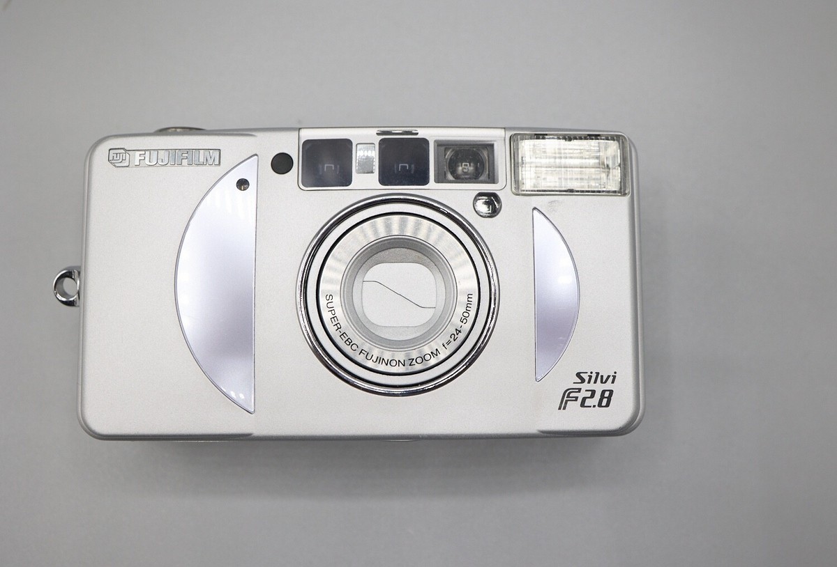 Fujifilm Fuji Silvi F2.8 Silver Compact Film Camera | eBay