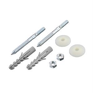 Ideal Standard E015767 Beckenbefestigungsset ~ 12 cm Lappenschrauben für Massivwände