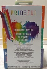 12 Pack Bath Bomb Set, BATH BOMBS ,Pride Theme ,Rainbow, Prideful