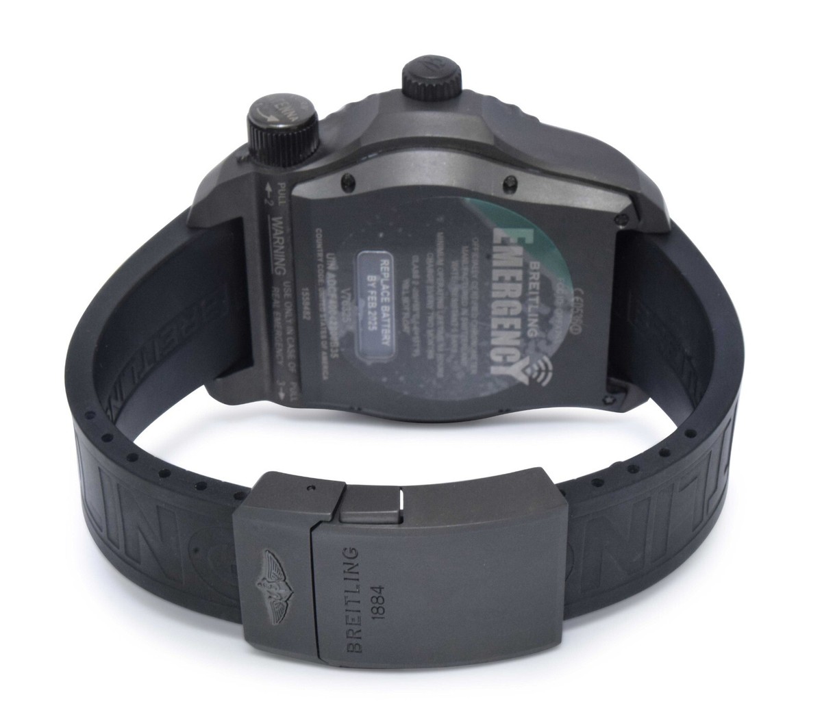 Breitling Emergency Night Mission Titanium Volcano Black 51mm