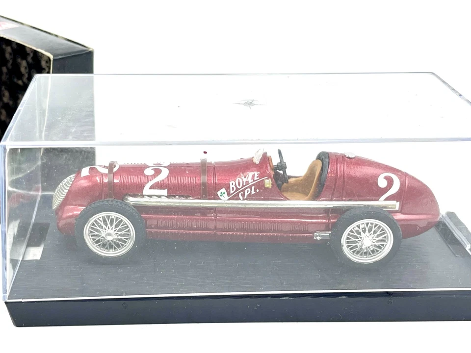 Brumm MASERATI 8C TF BOYLE 1939 INDIANAPOLIS BRUMM R075 1:43 #AF - Immagine 2 di 4