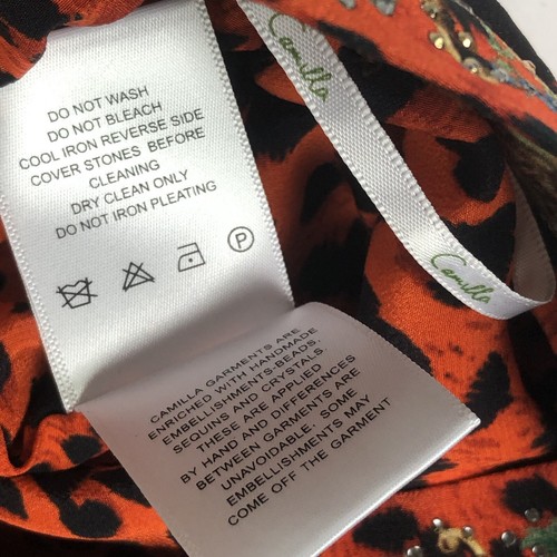 Camilla M 12AU/8US Pleated Full Hem Skirt Slave To The Rhythm Never Worn $799 - Picture 8 of 24