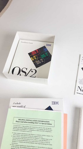 IBM OS/2 Version 2.1 For Windows IBM Video Technology Software - Picture 14 of 15