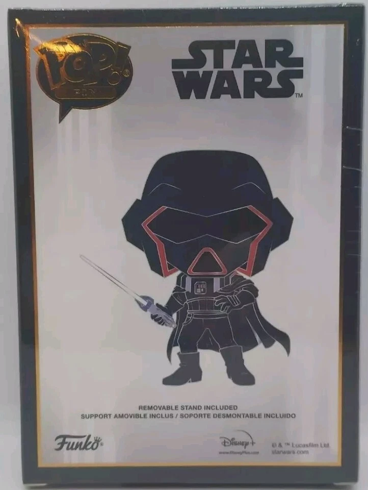 Lot Of 2 Funko POP! Star Wars Karre - Enamel Pin w/ Removable Stand - Disney NEW - Image 2 of 2