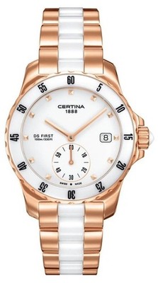 Certina DS First Lady C014.235.33.011.00 Quarzwerk Damen-Armbanduhr
