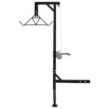 HME Palan d'attelage 400 lb élévateur de jeu avec Gambrel et pivot à 360 degrés