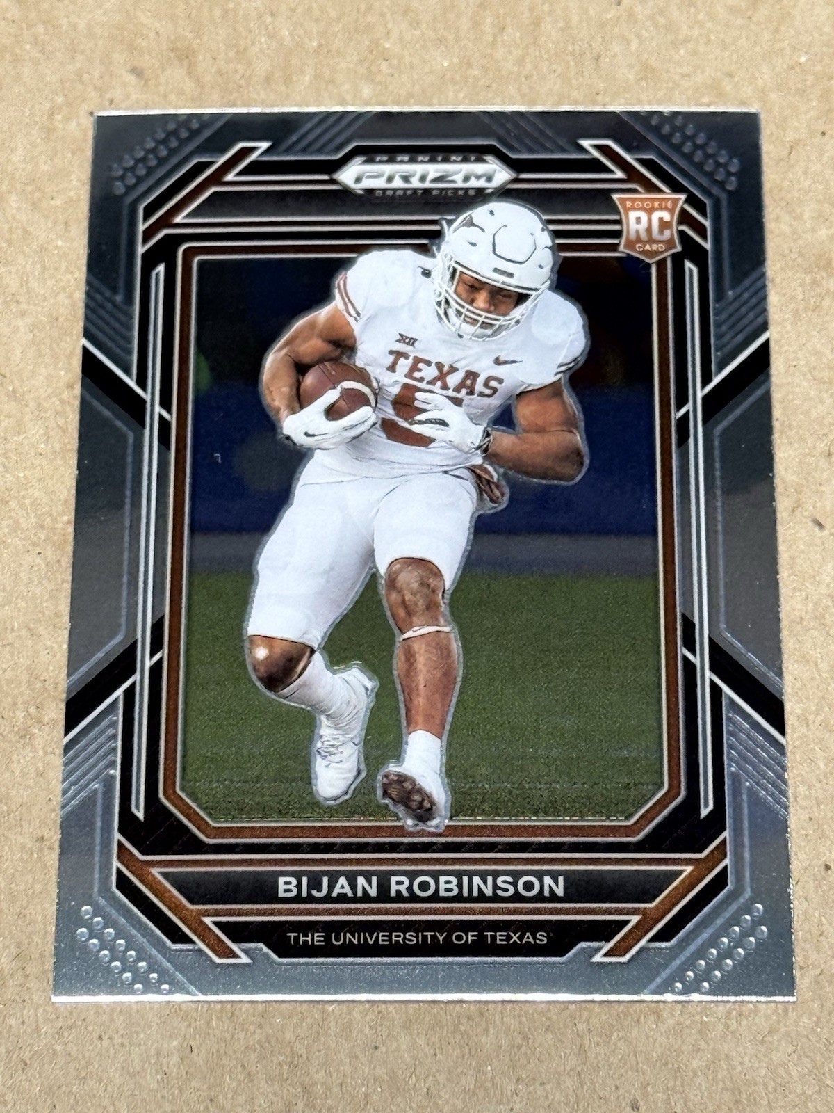 2023 Prizm Draft Picks Bijan Robinson Rookie Card 115 ATL RC