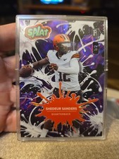 2025 Wild Card Splat Purple Scope 1/2 RC Shedeur Sanders #SBPUR04-SS