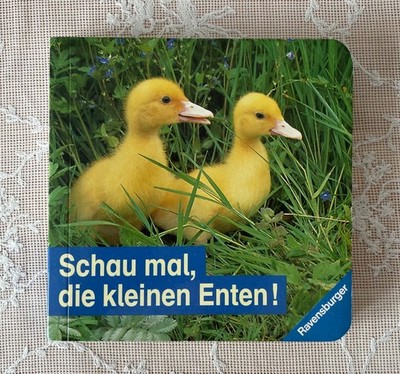 Schau mal, die kleinen Enten! Karton Bilderbuch H. u. A. Nagel 1999 rar