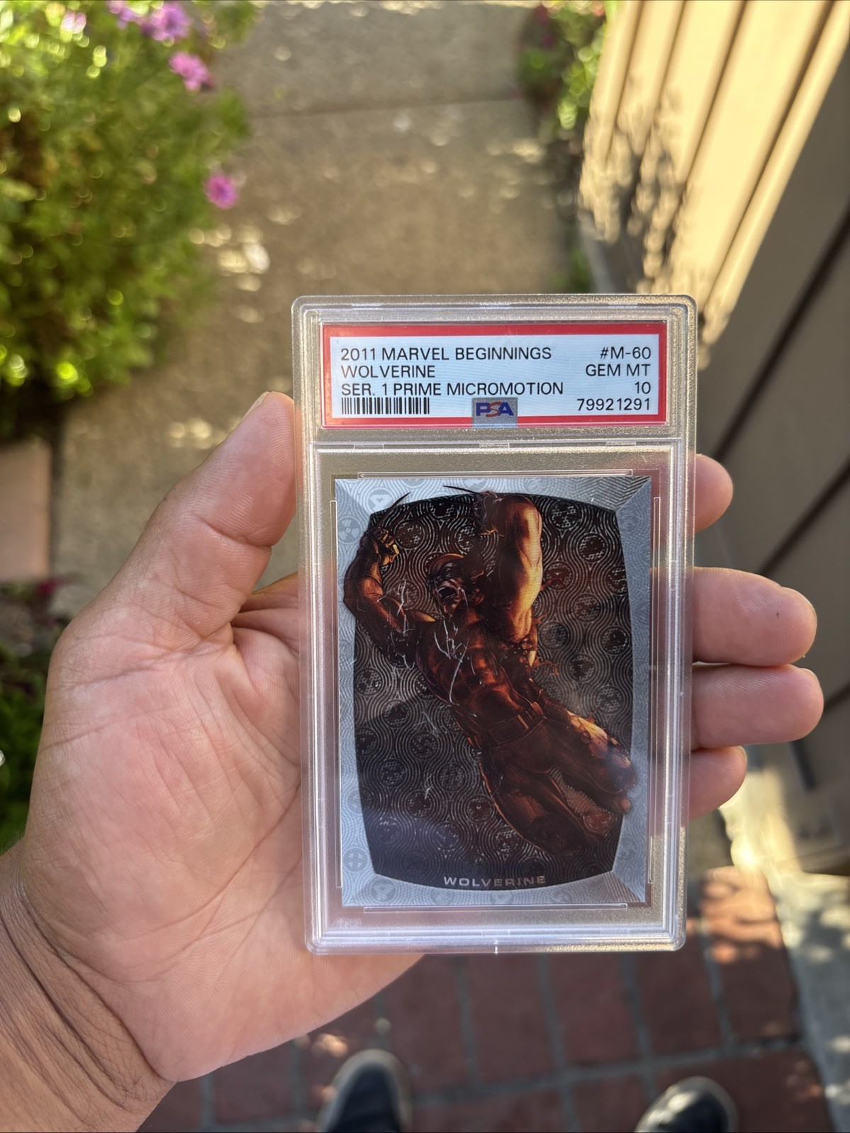 2011 Marvel Beginnings Wolverine Ser. 1 Prime Micromotion Gem Mt 10 view 2