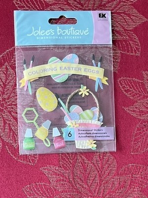 YOU CHOOSE-VERY RARE EASTER SPRING JOLEE'S MERI MERI 3D STICKERS & EMBELLISHMENT