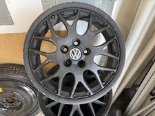 Genuine Bbs Rx249 17x7.5 Et38 Wheels Set Of 4 Vw Audi 5x112 Made Germany Oem