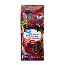 Great Value Colombian Whole Bean Coffee, Medium Dark Roast, 10 oz 11.58 per pound