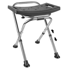 Folding Shower Chair SeatHeight Adjustable Shower Chair SeatStainless Eligi