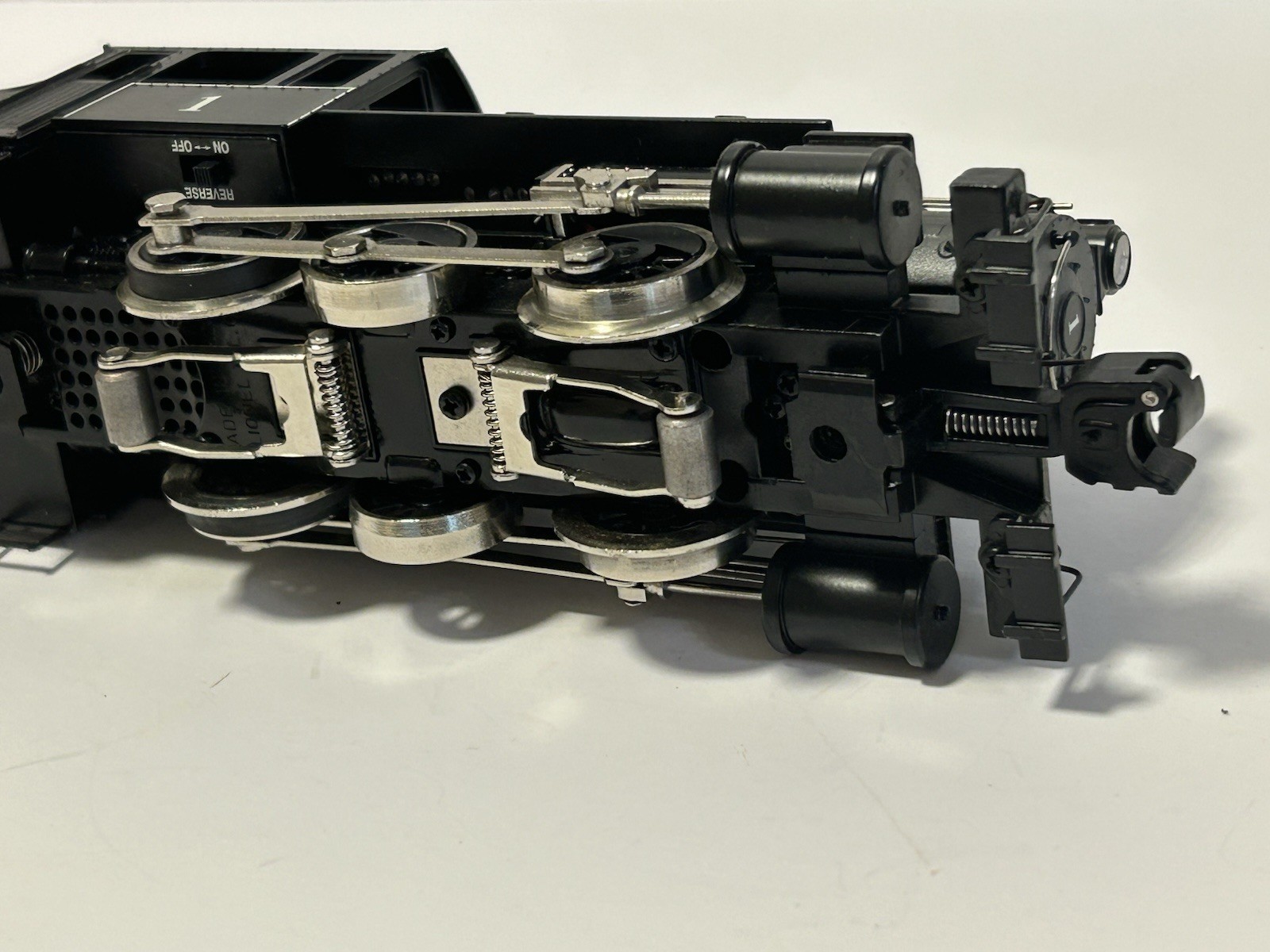 Dockside Tank Engine Lionel O 6-38601 #1 Black Dockside Switcher Steam Locomotive Engine ...