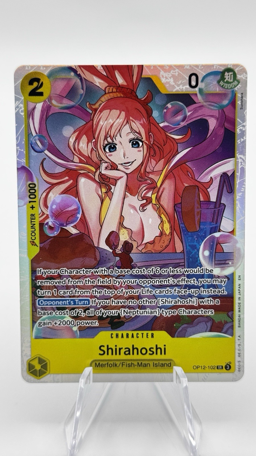 Shirahoshi OP12-102 Legacy of the Master Foil