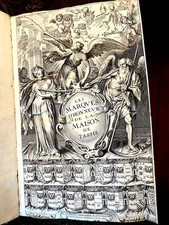 " Les Marques Tassis" 1645 Huge Folio Magnificent Pictorial History
