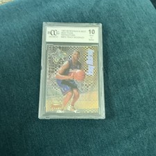 Bowman 1997-98 Bowman's Best Tracy McGrady Best Cuts Refractor #R4 BCCG 10
