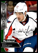 2016-17 PARKHURST GREEN ROOKIE Zach Sanford Washington Capitals #392
