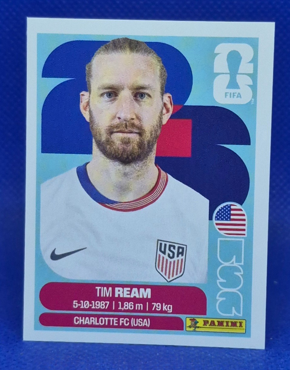 2026 Panini FIFA World Cup Sticker Tim Ream #USA 4 - United States