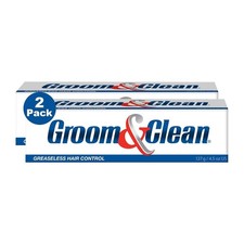 Groom and Clean Greaseless Hair Control Cream 4.5 oz Ea EXP 7/2028 2 Pack Fast S