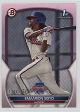 2023 Bowman Prospects Pink 130/175 Emaarion Boyd #BP-128 11r1
