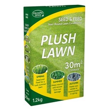 Pronto Seed Plush Lawn 1.2 kg - Fast-Growing Grass Seed & Conditioner Mix - C... 12.47 per kilo