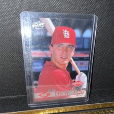 1999 Pacific J.D. Drew #352 St. Louis Cardinals Rookie Baseball Card. rookie card picture