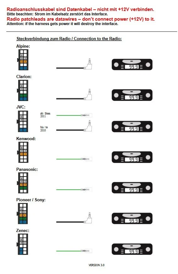 Adaptador de volante RTA 014.152-0 CAN Bus compatible con Opel Corsa D 2009... - Imagen 4 de 4