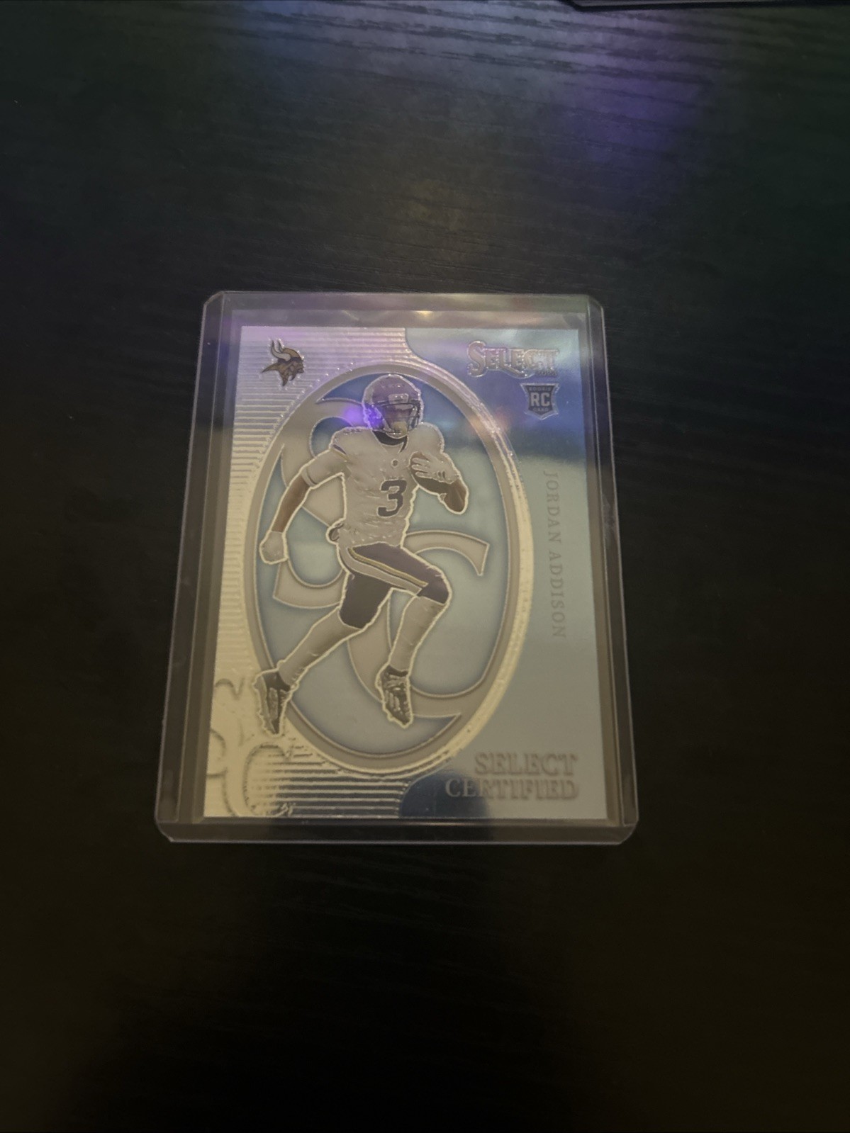 2023 Panini Select - Select Certified Rookies Jordan Addison #CRO-JAD (RC)