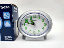 Analog Wecker CASIO  TQ-266 - Vintage-Modell - Geprüft, voll funktionsfähig