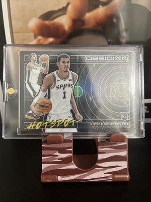 2023-24 Panini Obsidian - Hotspot Victor Wembanyama #18 /99 (RC) Freshly Pulled